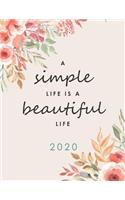 2020 Planner, Diary And Dot Grid Journal With Weekly Gratitude