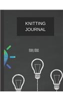 knitting journal many ideas