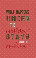 What Happens Under The Mistletoe Stays Under The Mistletoe