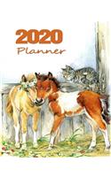 2020 Planner: 8"x10" Daily and Weekly Agenda Planner and Organizer V24