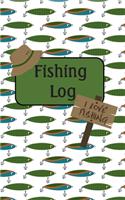 Fishing Log: The ideal Journal and Fishing Trip Tracker for Kids and Adults, Handy 5X8 Tackle Box Size, Record Details of Catches, Companions, Weather, Water, Ti