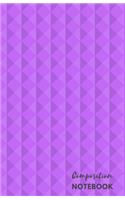 Composition Notebook: 5.5x8.5 inch 100 page College ruled Journal with lovely glossy cover. Perfect for Back to School.
