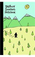 Bigfoot Sighting Notebook: A Way to Track Your Encounters in One Simple Place