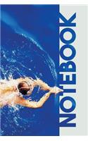 Notebook: Swimming Swim Club Pretty Composition Book for Nadando Coach