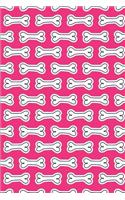 Dog Pattern - Pink Bones