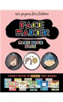 Art projects for Children (Face Maker - Cut and Paste): This book comes with a collection of downloadable PDF books that will help your child make an excellent start to his/her education. Books are design(33 Art Projects for Children)