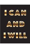 I Can and I Will