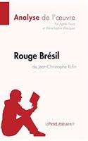 Rouge Brésil de Jean-Christophe Rufin (Analyse de l'oeuvre)