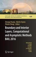 Boundary and Interior Layers, Computational and Asymptotic Methods Bail 2016