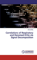 Correlations of Respiratory and Denoised ECGs via Signal Decomposition