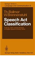 Speech Act Classification