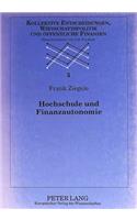 Hochschule und Finanzautonomie
