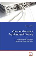 Coercion-Resistant Cryptographic Voting