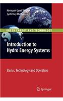 Introduction to Hydro Energy Systems
