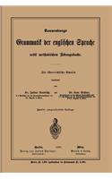 Grammatik Der Englischen Sprache