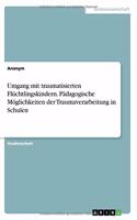 Umgang mit traumatisierten Flüchtlingskindern. Pädagogische Möglichkeiten der Traumaverarbeitung in Schulen