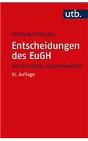 Entscheidungen Des Eugh