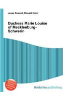 Duchess Marie Louise of Mecklenburg-Schwerin