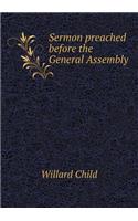 Sermon preached before the General Assembly