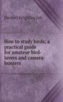 How to study birds; a practical guide for amateur bird-lovers and camera-hunters