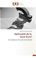 Optimalité de la Zone Euro?