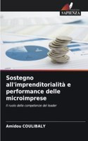Sostegno all'imprenditorialità e performance delle microimprese