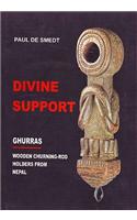 Divine Support: Ghurras-Wooden Churning-Rod Holders from Nepal