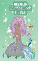 Mermaid Coloring Book For Kids