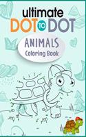 Ultimate Dot to Dot Animals Coloring Book