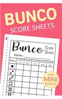 Bunco Score Sheets