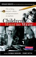 Children Want to Write