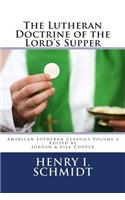 Lutheran Doctrine of the Lord's Supper