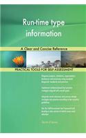 Run-time type information A Clear and Concise Reference