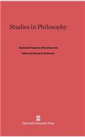 Studies in Philosophy