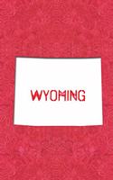 Wyoming: 6x9 lined journal: The Great State of Wyoming USA: Equality State: Cowboy State
