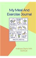 My Meal And Exercise Journal