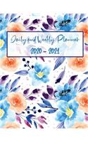 Daily and Weekly Planner 2020 - 2021: (Planner Organizer 2 Years)