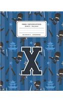 Primary Composition Notebook Grades K-2 Story Journal X