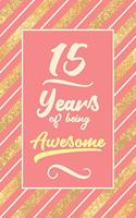 15th Birthday Journal