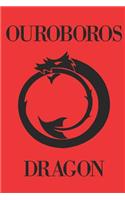 Ouroboros Dragon: The Empty Lined Notebook Journal Diary Depicting an Ouroboros Dragon