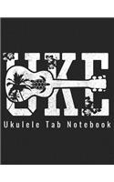 Ukulele Tab Notebook - UKE