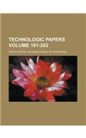 Technologic Papers Volume 181-202