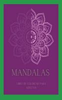 Mandalas Libro de Colorear para Adultos