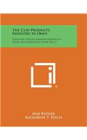 Clay Products Industry in Ohio: National Youth Administration in Ohio, Occupational Study No. 2