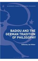 Badiou and the German Tradition of Philosophy
