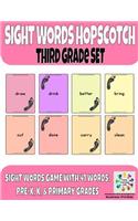 Sight Words Hopscotch Third Grade Set