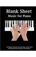 Blank Sheet Music for Piano