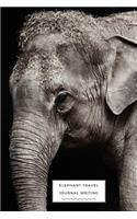 Elephant Travel Journal Writing: My Personal Planner Writing 160 Page 8x10 Lined Journal for Your Thoughts, Ideas, and Inspiration (Elephant Journal)