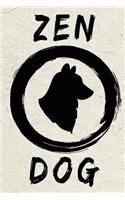 Zen Dog: Dog Memory Journal Notebook V27