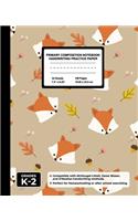 Primary Composition Notebook Handwriting Practice Paper